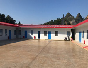 广西路桥 . 田新高速公路都康乡活动板房项目